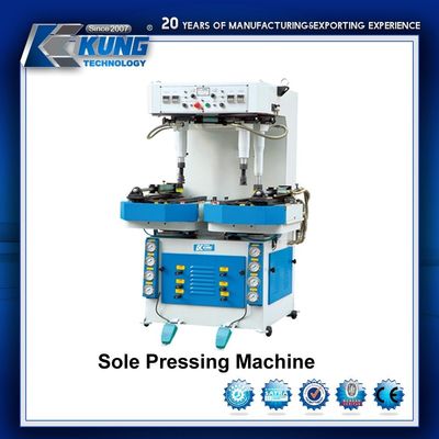 12 Cylinder Sports Shoe Making Machine Electric For Sole Pressing