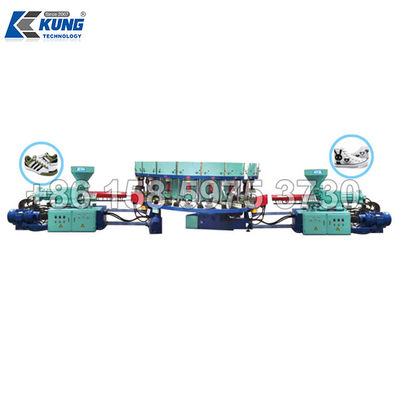 Automatic PVC Injection Molding Shoe Machine 160R/Min Electric