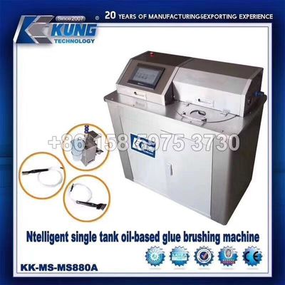 Horizontal Oil Based Glue Brushing Machine Motor Power 18.5KW