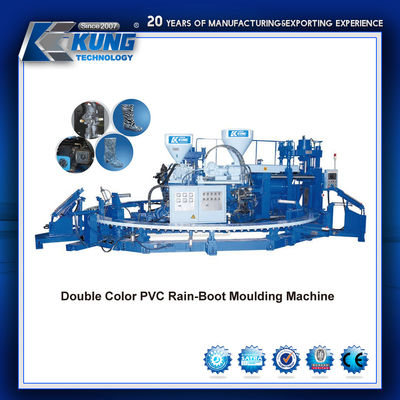 PVC Rainboot Shoe Moulding Machine Multifunctional Wear Resistant