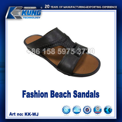 Men Slipper Synthetic Upper In Shoes PU Leather Material Waterproof