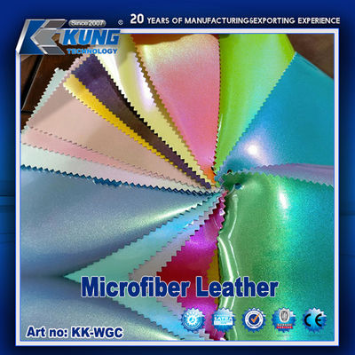 Mildewproof Leather Microfiber Shoe Material Abrasion Resistant Width 54" 55"