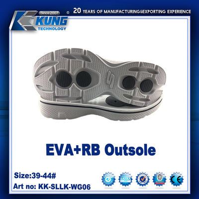 Customized Logo Printing High Elastic EVA RB Outer Sole For Sneaker