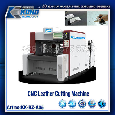 Customized CNC Leather Cutting Machine For Shoe Making