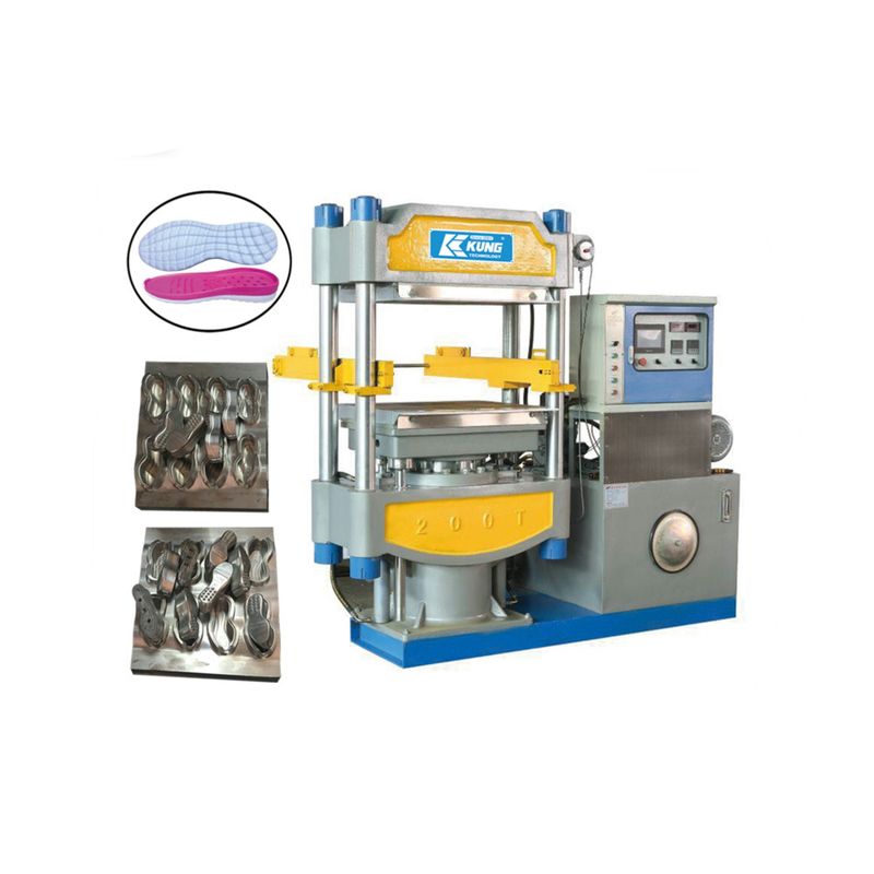 Multipurpose Durable EVA Foam Machine , 6 Stations Shoes Injection Molding Machine