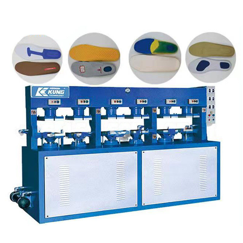 Oil Hydraulic EVA Shoe Sole Making Machine , Multifunctional Shoe Injection Machine