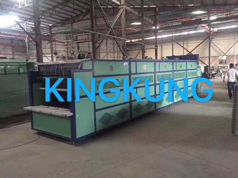 Electric Durable EVA Shoes Injection Machine , Single Layer Belt Conveyor Oven