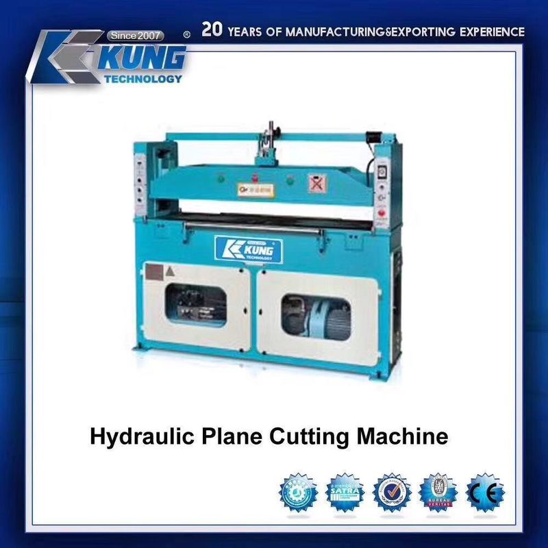 Hydraulic Footwear Plane Cutting Machine , Semi Automatic Swing Arm Cutting Machine