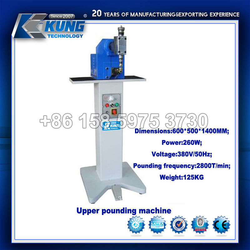Electric Practical Upper Pounding Machine 600x500x1400MM OEM