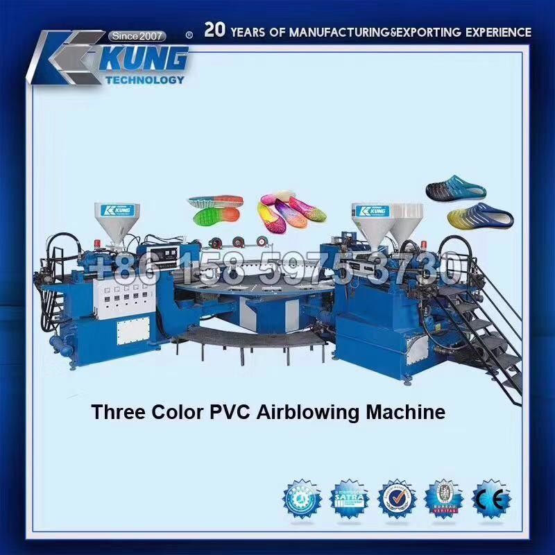 Multicolor PVC Sports Shoe Making Machine Abrasion Resistant