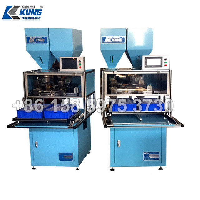 Electric 2 Station Granule Filling Machine , Automatic Granules Packing Machine