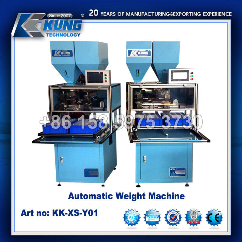 Electric 2 Station Granule Filling Machine , Automatic Granules Packing Machine