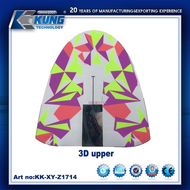 Waterproof 3D Sport Shoes Upper , Men Sport Shoes Breathable Upper