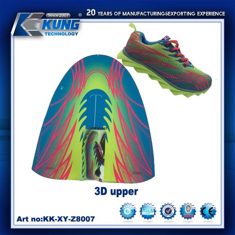 Waterproof 3D Sport Shoes Upper , Men Sport Shoes Breathable Upper