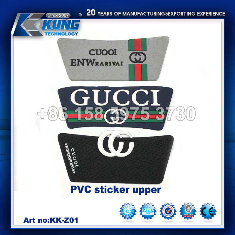 PVC Sticker Shoe Upper Pattern Waterproof For Slipper Making