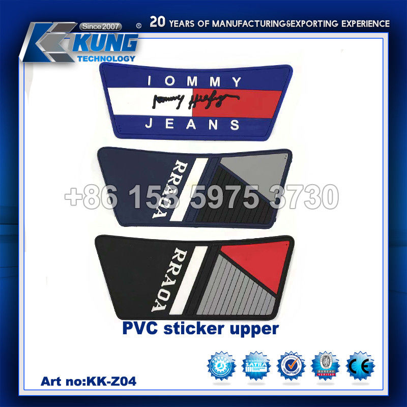PVC Sticker Shoe Upper Pattern Waterproof For Slipper Making