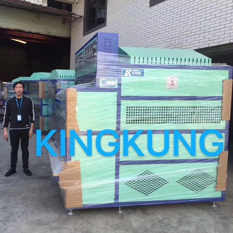 Electric Durable EVA Shoes Injection Machine , Single Layer Belt Conveyor Oven