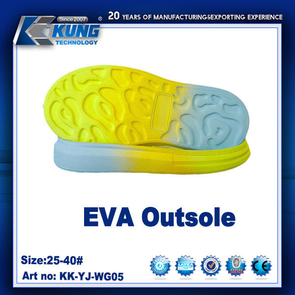 Durable Foam EVA Outer Sole Abrasion Resistant For Casual Shoes