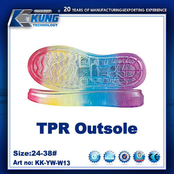 Lightweight TPR EVA Outer Sole Practical Wear Resistant For Men Shoes