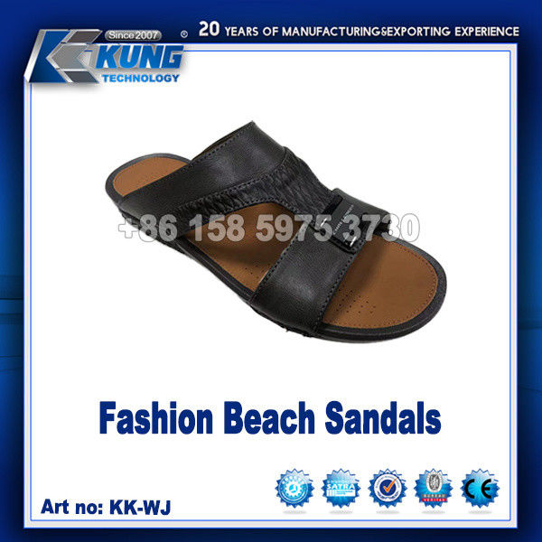 Men Slipper Synthetic Upper In Shoes PU Leather Material Waterproof