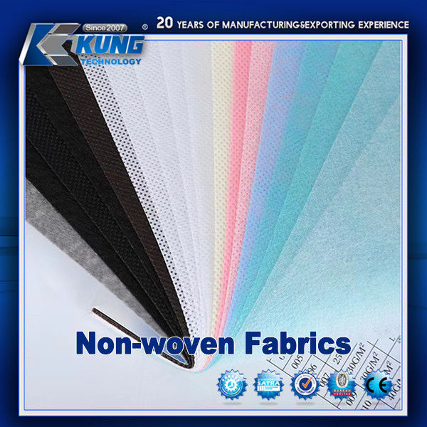 Multicolor PVC Non Woven Fabric Lightweight Thickness 45mm Durable