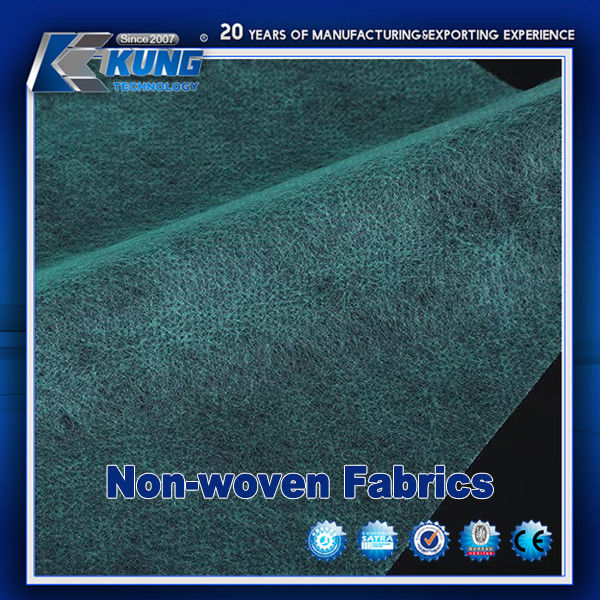 Multicolor PVC Non Woven Fabric Lightweight Thickness 45mm Durable
