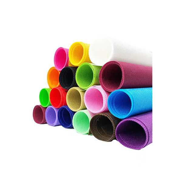 Multicolor PVC Non Woven Fabric Lightweight Thickness 45mm Durable