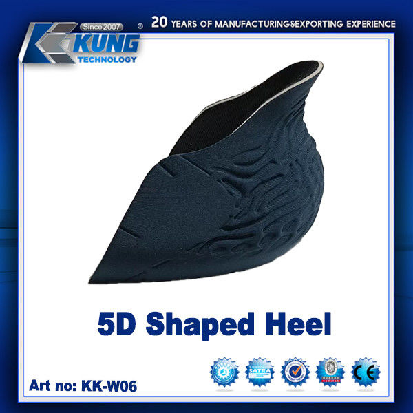 5D Shaped Running Shoe Heel , Multipurpose Plastic Shoe Decorations