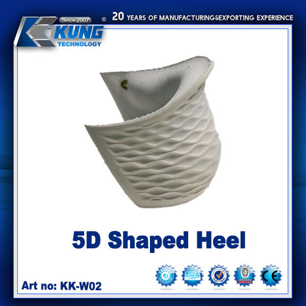 5D Shaped Running Shoe Heel , Multipurpose Plastic Shoe Decorations