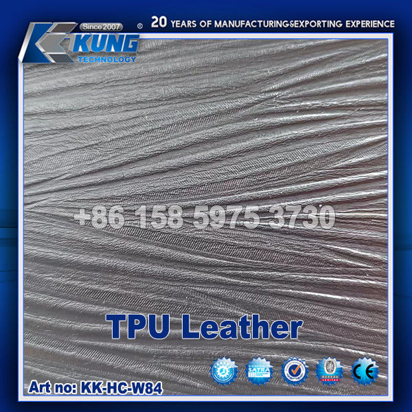 Practical TPU Croc Embossed Leather , Multifunctional Crocodile Skin Leather