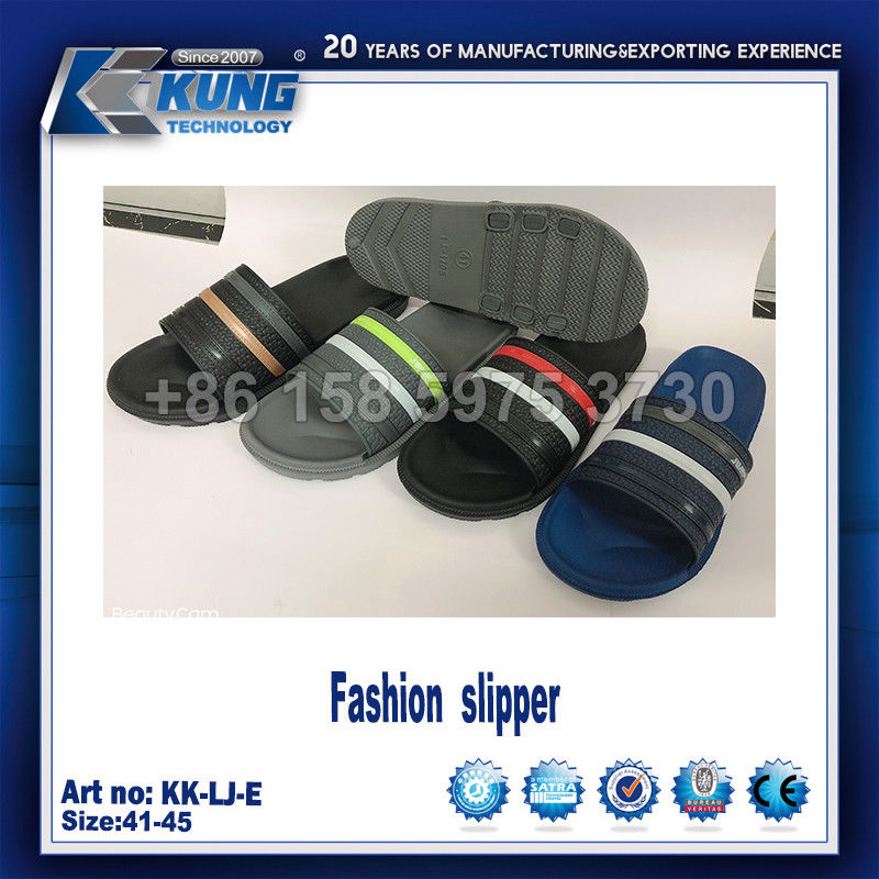 Multicolor Practical PVC Air Blowing Shoes , Anti Abrasion Mens PVC Slippers