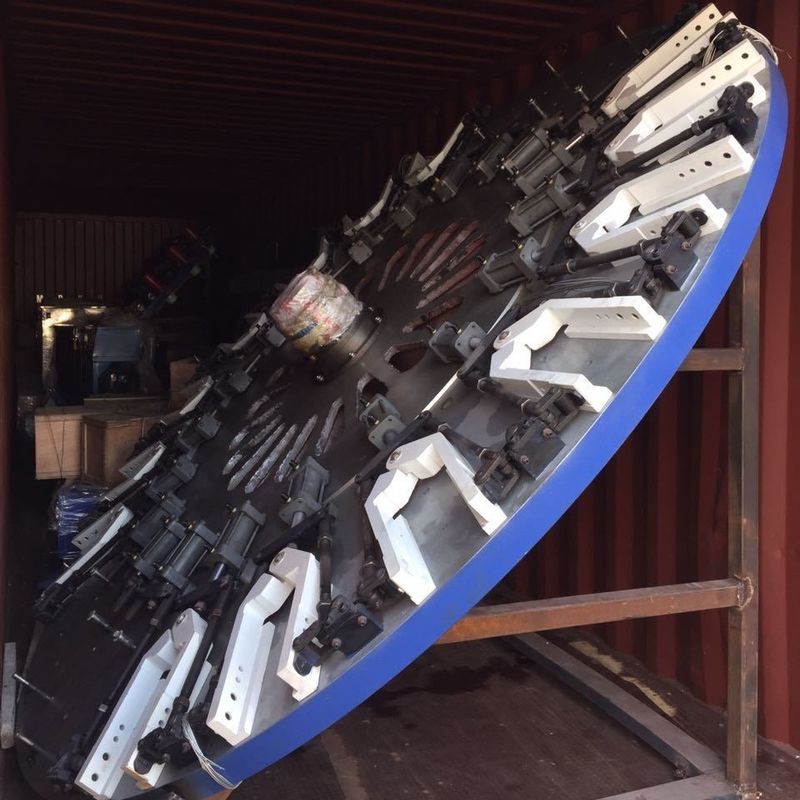 Double Color PVC Plastic Sole Injection Molding Machine Automatic Rotary