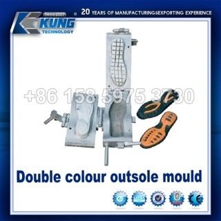 Three Color PVC TPR Shoe Sole Mould Multifunctional Practical