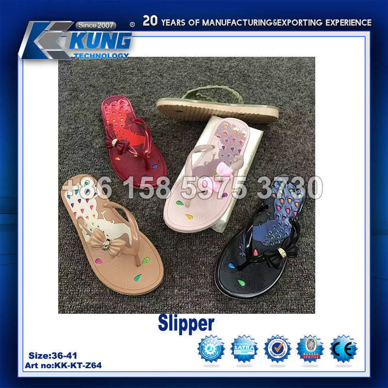 Anti Abrasion Womens Fashion Slippers , Lightweight Stylish Slippers For Ladies