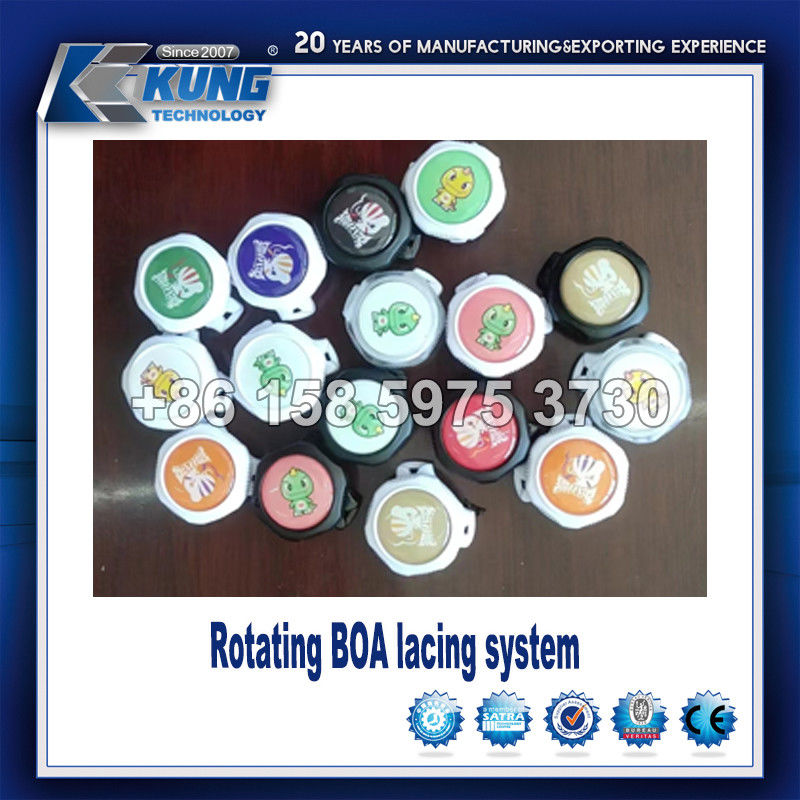 Multicolor PVC Shoe Making Accessories Flower Shape Buckle Durable
