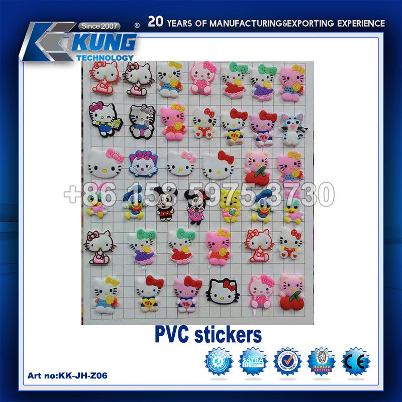 Multicolor PVC Shoe Making Accessories Flower Shape Buckle Durable