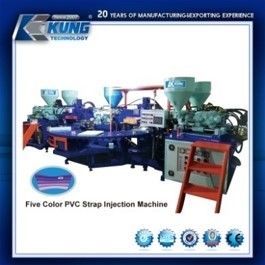 380V PVC Strap Shoe Making Machines Plastic Injection Moulding