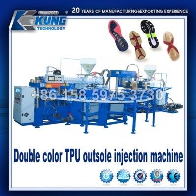 Screw Type TPU Sole Injection Molding Machine Multipurpose Durable