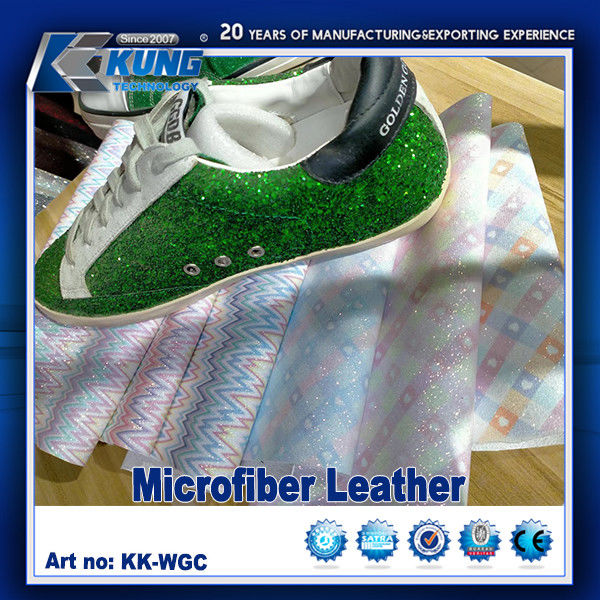 Mildewproof Leather Microfiber Shoe Material Abrasion Resistant Width 54" 55"
