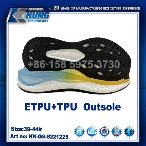 Waterproof TPU Shoe EVA Outer Sole Anti Abrasion Genuine Leather Material