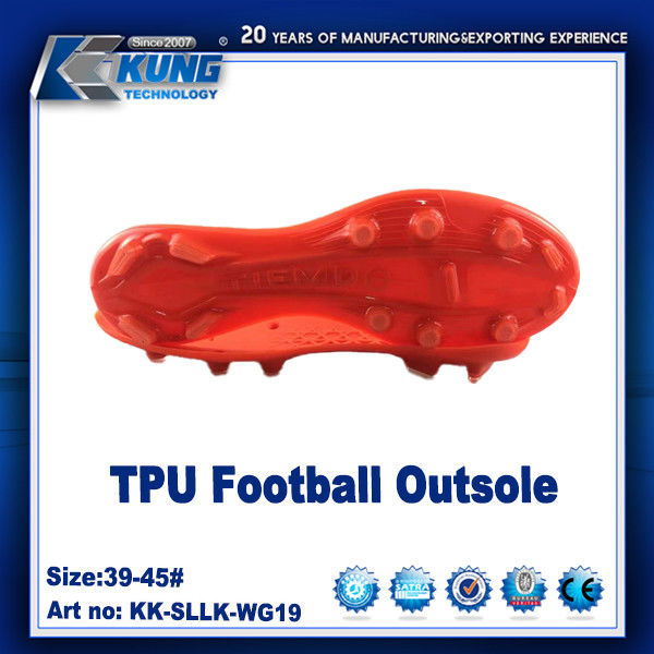 Breathable TPU Soccer Shoes Soles Material Multipurpose Stylish