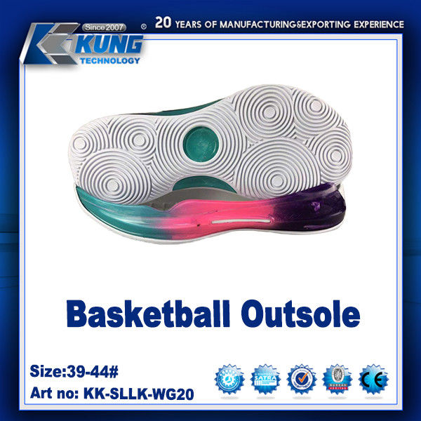 Breathable Anti Wear Basketball Outsole Slip Resistant For Sports Shoe Kinds Of Shoe