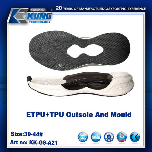 Non Slip EVA Outer Sole Waterproof TPU Rubber Traction Outsole