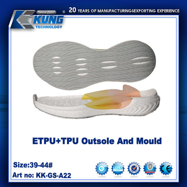 Non Slip EVA Outer Sole Waterproof TPU Rubber Traction Outsole