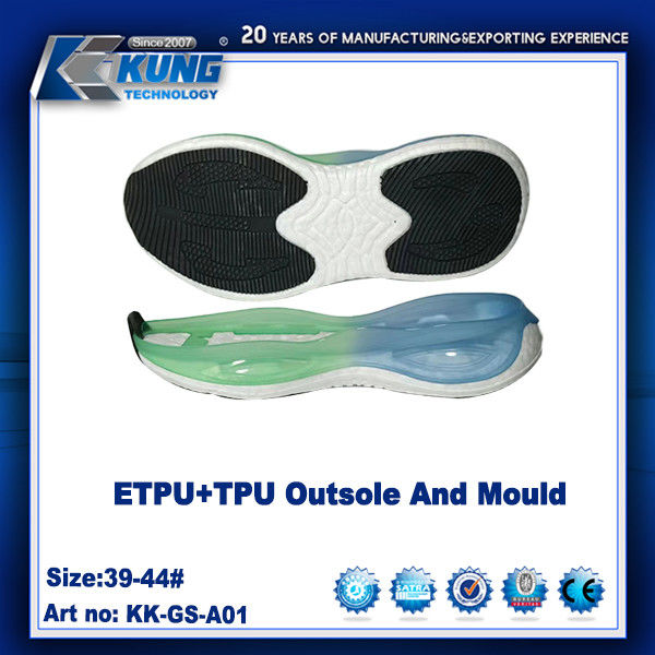 TPU / ETPU Rubber EVA Outer Sole Customized Nontoxic Sneaker Outsole