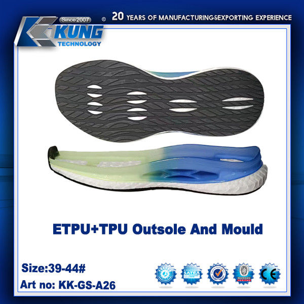 TPU / ETPU Rubber EVA Outer Sole Customized Nontoxic Sneaker Outsole