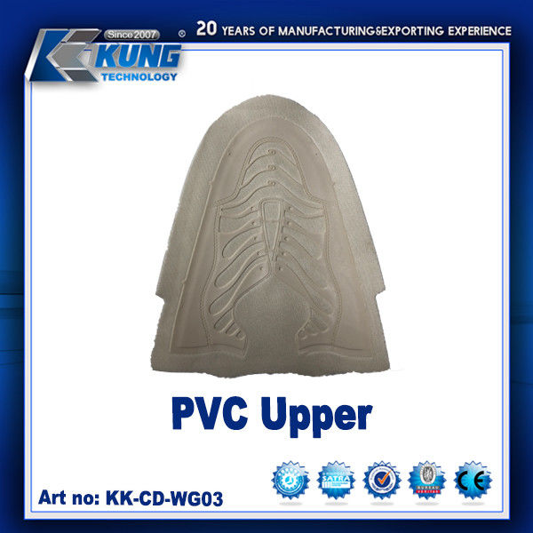 PVC upper/Oem Accept Tr Pvc Mesh Injection Sports Shoes Upper