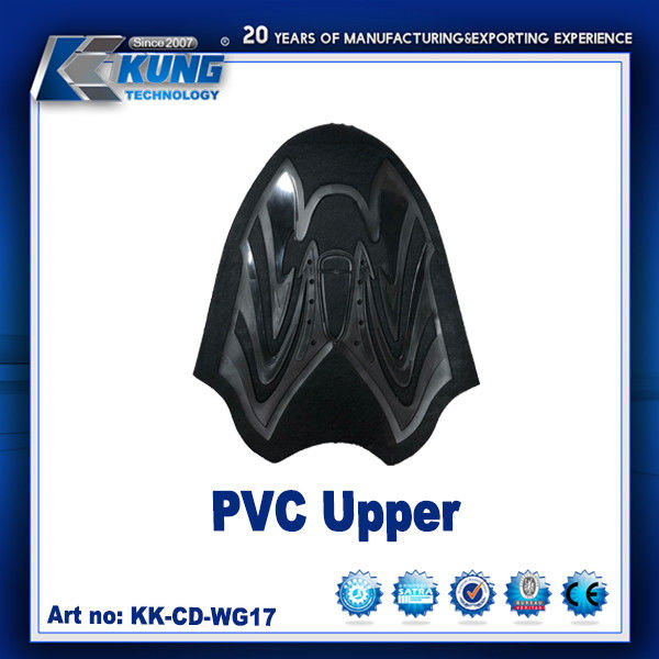 Customized Color PVC Shoes Upper / Oem Pvc Mesh Injection Sports Shoes Upper