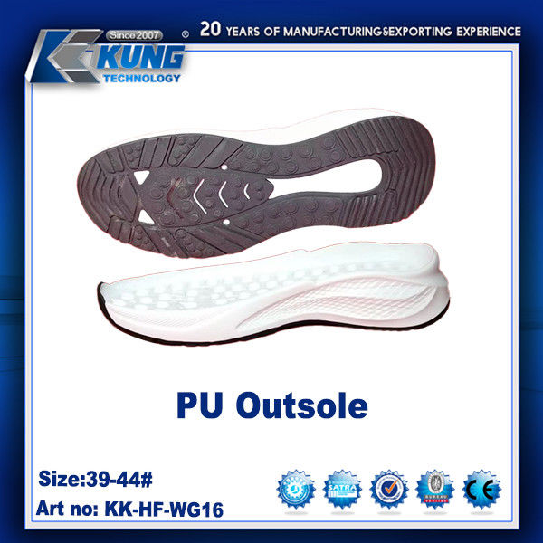 PU Rubberized EVA Outer Sole Non Toxic Waterproof Rubber Traction Outsole