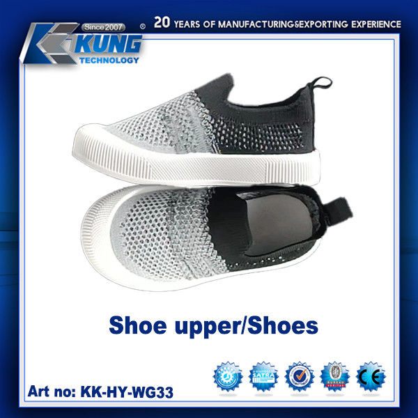 Customized Logo Printing Children Safety Shoes Upper High Elastic